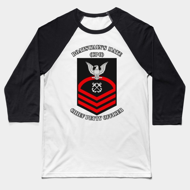 Chief Petty Officer Baseball T-Shirt by MBK